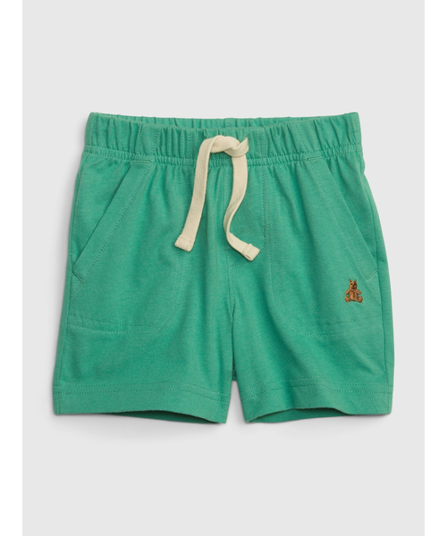 GAP(ギャップ)の「ブラナン フェイバリット プルオン ショートパンツ (ベビー)(その他パンツ・キッズ・ライトグレー/ネイビー/グリーン/ブラック系その他/ミント・18-24M/3-6M/6-12M/12-18M)」の4枚目の写真