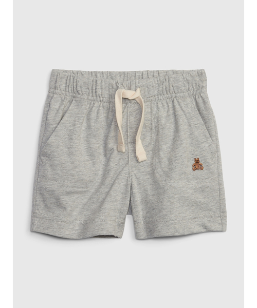 GAP(ギャップ)の「ブラナン フェイバリット プルオン ショートパンツ (ベビー)(その他パンツ・キッズ・ライトグレー/ネイビー/グリーン/ブラック系その他/ミント・18-24M/3-6M/6-12M/12-18M)」の3枚目の写真