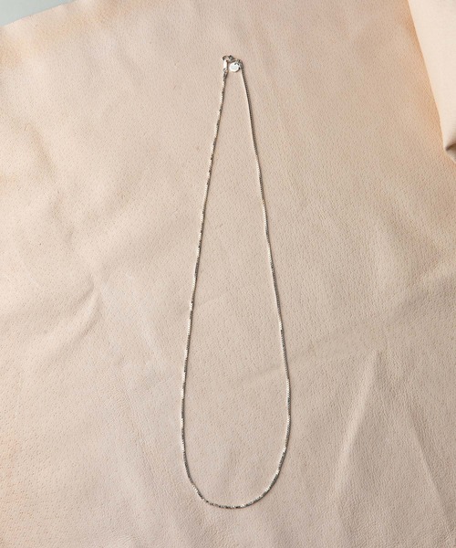 UNITED TOKYO（ユナイテッドトウキョウ）の「ロングシルバーチェーンネックレス（ネックレス・メンズ・シルバー・FREE）」の13枚目の写真