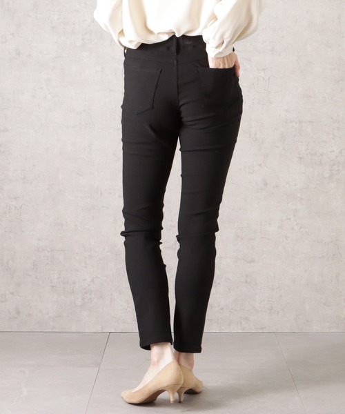 NAVY(ネイビー)の「Magic Legs パーフェクトレッグス 無地ストレッチスキニーパンツ(その他パンツ・レディース・ブラック・S/M/L/XL)」の5枚目の写真