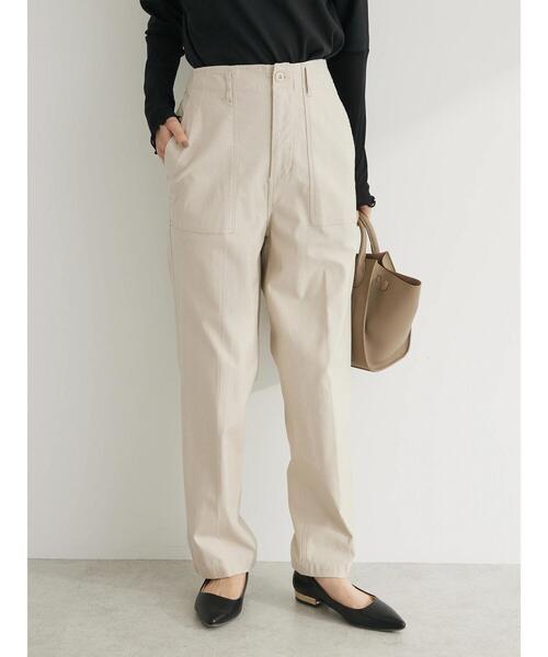 ELENCARE DUE（エレンカーレデュエ）の「・ELENCARE　DUE　ベイカーパンツ（その他パンツ・レディース・ライトベージュ/ブラック/カーキ・FREE）」の9枚目の写真