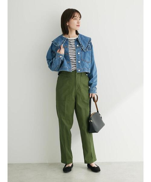 ELENCARE DUE（エレンカーレデュエ）の「・ELENCARE　DUE　ベイカーパンツ（その他パンツ・レディース・ライトベージュ/ブラック/カーキ・FREE）」の7枚目の写真