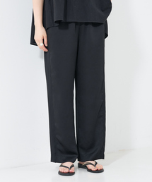 collex | ＜手洗い可能＞リラックスサテンパンツ(その他パンツ)