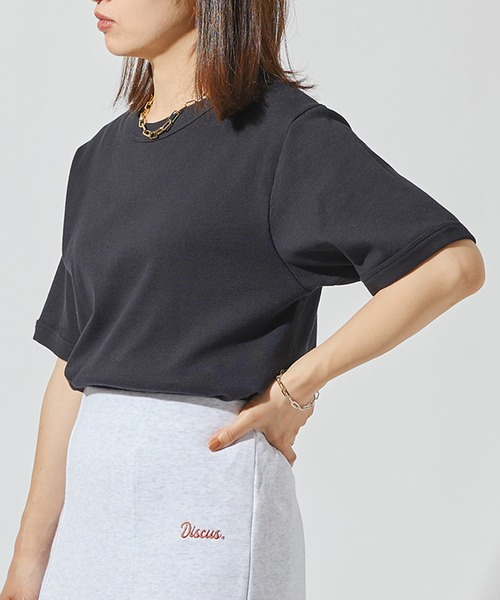 HANES(ヘインズ)の「【Hanes】BEEFY リブクルーネックTシャツ HM1-R103/HM1-F101(Tシャツ/カットソー・メンズ・ホワイト/ブラック・M/L/XL/S)」の11枚目の写真