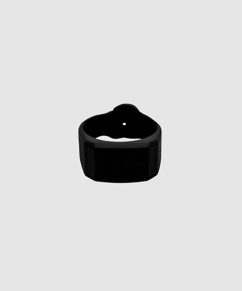 TAKAHIROMIYASHITATheSoloIst.(タカヒロミヤシタザソロイスト)の「born shaped signet ring. -M-(リング・メンズ・ゴールド/ブラック/シルバー・US8.5/US9.5)」の5枚目の写真