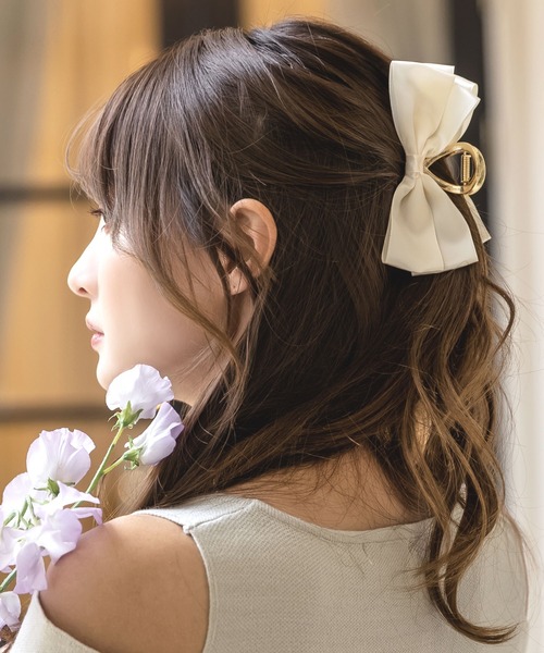 No.223 フユノフジサン 髪飾り 水引 バレッタ コーム ヘアクリップ No.223 フユノフジサン 髪飾り 水引 バレッタ コーム ヘアクリップ