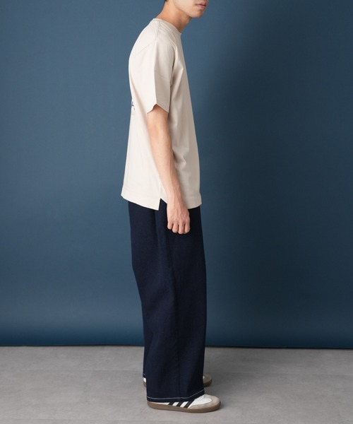 GEVACO(ゲバコ)の「【GEVACO / ゲバコ】ロゴバックプリントショートスリーブTEE(Tシャツ/カットソー・メンズ・ブラック/ベージュ/ホワイト・MEDIUM/LARGE)」の15枚目の写真