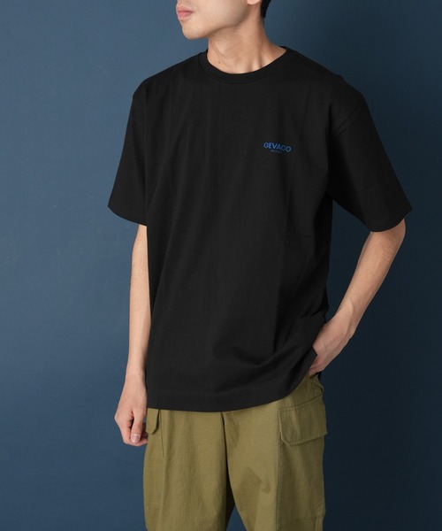 GEVACO(ゲバコ)の「【GEVACO / ゲバコ】ロゴバックプリントショートスリーブTEE(Tシャツ/カットソー・メンズ・ブラック/ベージュ/ホワイト・MEDIUM/LARGE)」の17枚目の写真