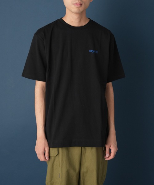 GEVACO(ゲバコ)の「【GEVACO / ゲバコ】ロゴバックプリントショートスリーブTEE(Tシャツ/カットソー・メンズ・ブラック/ベージュ/ホワイト・MEDIUM/LARGE)」の18枚目の写真