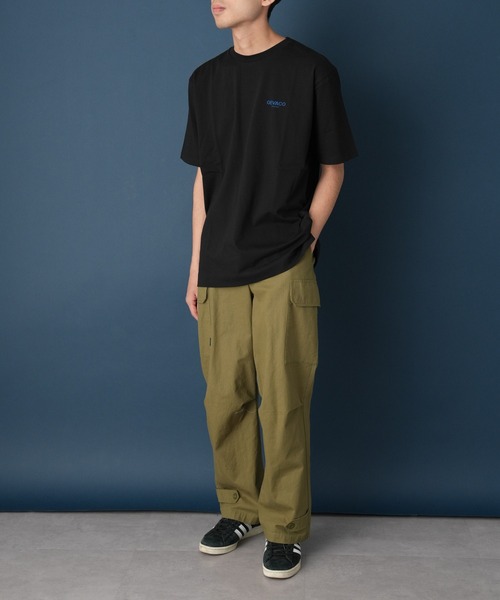 GEVACO(ゲバコ)の「【GEVACO / ゲバコ】ロゴバックプリントショートスリーブTEE(Tシャツ/カットソー・メンズ・ブラック/ベージュ/ホワイト・MEDIUM/LARGE)」の21枚目の写真