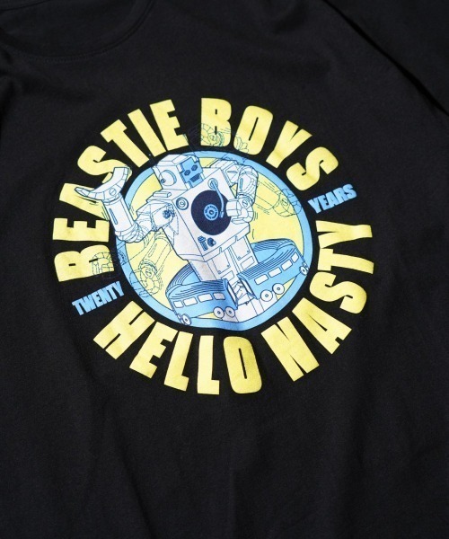 THRIFTY LOOK(スリフティールック)の「THRIFTY LOOK/スリフティールック THRIFTY'BEASTIE BOYS'TEE(Tシャツ/カットソー・メンズ・ブラック・LARGE/X-LARGE)」の3枚目の写真
