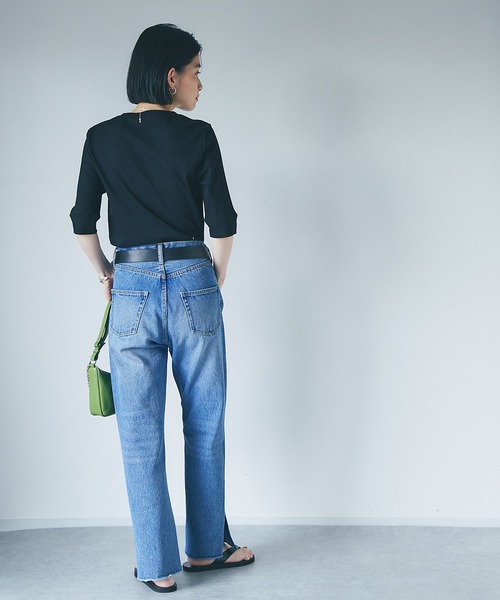 RIVE DROITE（リヴドロワ）の「MONN.:.(モン)/ウェーブバックルベルト（ベルト・レディース・ブラック・FREE）」の5枚目の写真