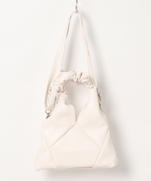 apres jour clair（アプレジュールクレア）の「【apres jour clair×ARIAZ】トライアングルミニバッグ（ハンドバッグ・レディース・アイボリー/ダークブラウン・FREE）」の7枚目の写真