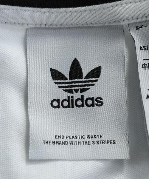 adidas Originals（アディダスオリジナルス）の「＜adidas Originals＞ 3-STRIPES LONG SLEEVE T/カットソー（Tシャツ/カットソー・メンズ・ホワイト/ブラック・XL/L/M）」の12枚目の写真