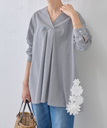 BEARDSLEY | 《ビアズリー》サイドレースブラウス:WEB限定(シャツ/ブラウス)