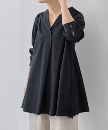 BEARDSLEY | 《ビアズリー》サイドレースブラウス：WEB限定(シャツ/ブラウス)