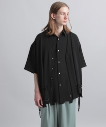 HARE | レイヤードレーザーカットシャツ(HARE)(シャツ/ブラウス)