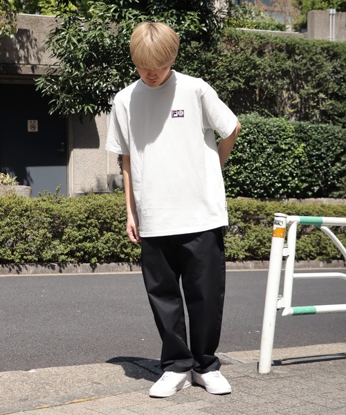 FILA(フィラ)の「FILA/フィラ×BE:FIRST/ビーファースト S/S TEE Tシャツ(Tシャツ/カットソー・メンズ・グレー/ピンク/ホワイト/ブラック・M/L)」の22枚目の写真