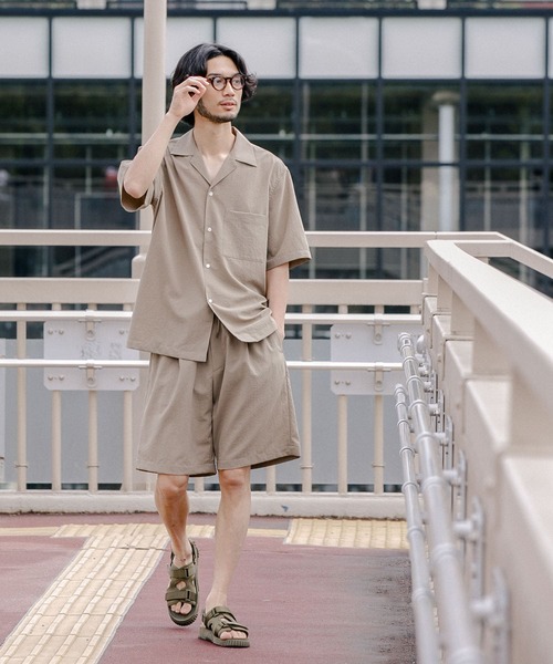 URBAN RESEARCH(アーバンリサーチ)の「『セットアップ対応』『吸水速乾』ドライメランジショーツ(その他パンツ・メンズ・ベージュ/ブラック/チャコールグレー・MEDIUM/LARGE)」の17枚目の写真