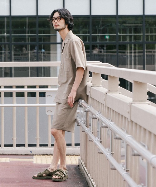 URBAN RESEARCH(アーバンリサーチ)の「『セットアップ対応』『吸水速乾』ドライメランジショーツ(その他パンツ・メンズ・ベージュ/ブラック/チャコールグレー・MEDIUM/LARGE)」の19枚目の写真