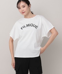 サマ見えリラックスロゴTシャツ