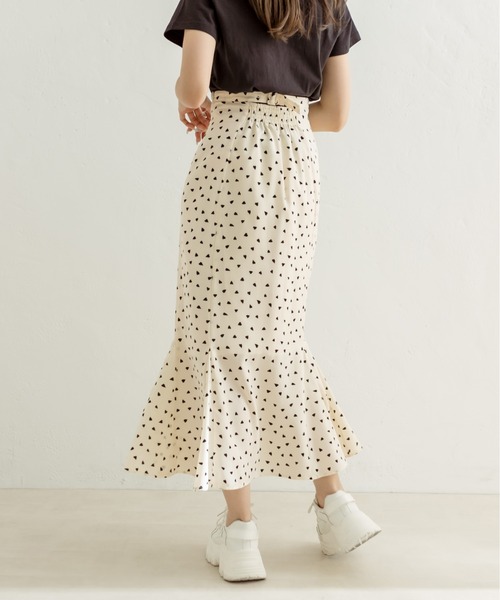 OLIVE des OLIVE（オリーブデオリーブ）の「後ろバックルマーメイドスカート　1031010310（スカート・レディース・ピンク/ホワイト/オフホワイト/ブラック・FREE）」の16枚目の写真