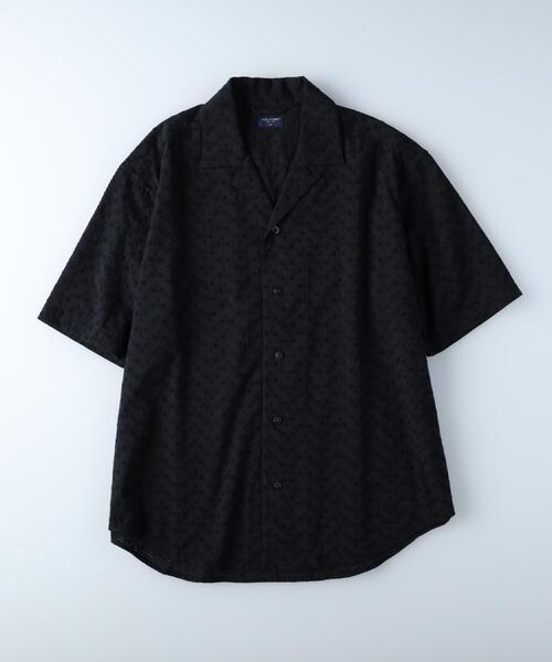 BACK NUMBER(バックナンバー)の「BACK NUMBER(バックナンバー)エンブロイダリー半袖シャツ(シャツ/ブラウス・メンズ・ブラック/ホワイト・XL/M/L)」の18枚目の写真