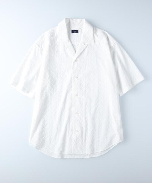 BACK NUMBER(バックナンバー)の「BACK NUMBER(バックナンバー)エンブロイダリー半袖シャツ(シャツ/ブラウス・メンズ・ブラック/ホワイト・XL/M/L)」の17枚目の写真