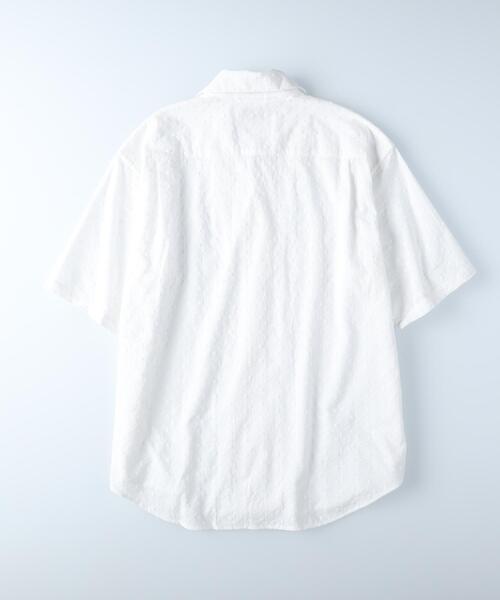 BACK NUMBER(バックナンバー)の「BACK NUMBER(バックナンバー)エンブロイダリー半袖シャツ(シャツ/ブラウス・メンズ・ブラック/ホワイト・XL/M/L)」の15枚目の写真