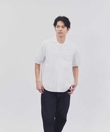 BACK NUMBER(バックナンバー)エンブロイダリー半袖シャツ