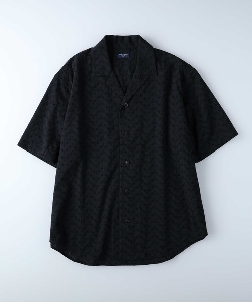 BACK NUMBER(バックナンバー)の「BACK NUMBER(バックナンバー)エンブロイダリー半袖シャツ(シャツ/ブラウス・メンズ・ブラック/ホワイト・XL/M/L)」の8枚目の写真