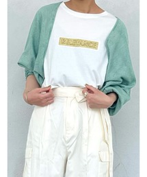Te chichi TERRASSE | エンボスラメロゴTシャツ(Tシャツ/カットソー)