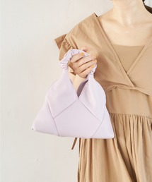 a:mure | シャーリングミニバッグ(ハンドバッグ)