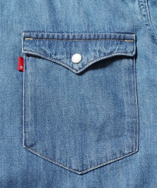 Levi's（リーバイス）の「LEVI'S/リーバイス CLASSIC WESTERN STANDARD L/S SHIRTS シャツ ダンガリーシャツ（シャツ/ブラウス・メンズ・ライトブルー/インディゴブルー・L/M/S）」の21枚目の写真