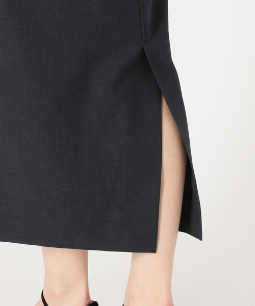 La TOTALITE（ラトータリテ）の「麻混ツイルコクーンワンピース（ワンピース・レディース・グリーン/ベージュ/ネイビー・FREE）」の16枚目の写真