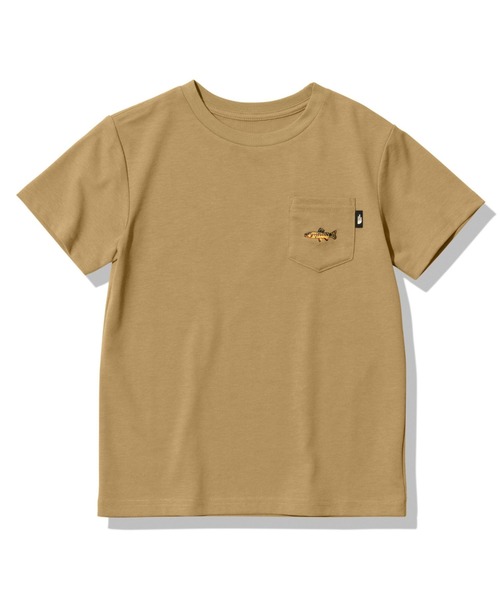 THE NORTH FACE(ザノースフェイス)の「THE NORTH FACE S/S Pocket Tee NTJ32363(Tシャツ/カットソー・キッズ・ベージュ/ブラック/ホワイト・120/100/110/150/130/140)」の3枚目の写真