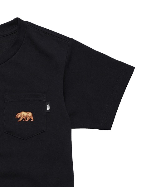 THE NORTH FACE(ザノースフェイス)の「THE NORTH FACE S/S Pocket Tee NTJ32363(Tシャツ/カットソー・キッズ・ベージュ/ブラック/ホワイト・120/100/110/150/130/140)」の8枚目の写真