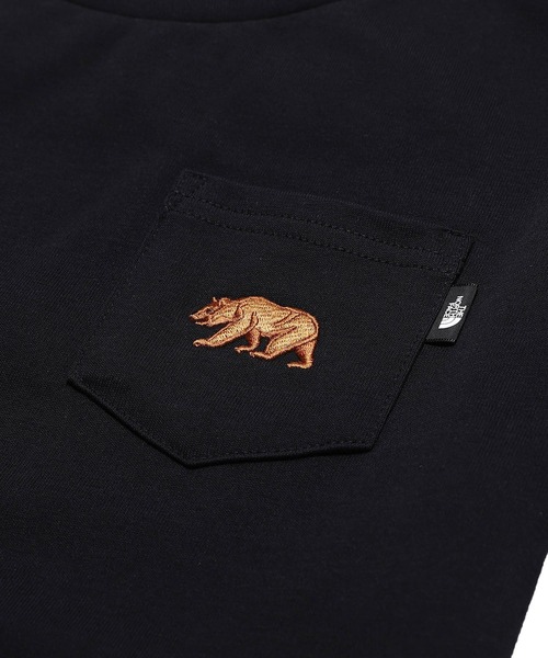 THE NORTH FACE(ザノースフェイス)の「THE NORTH FACE S/S Pocket Tee NTJ32363(Tシャツ/カットソー・キッズ・ベージュ/ブラック/ホワイト・120/100/110/150/130/140)」の9枚目の写真