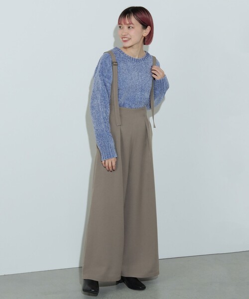 BEAMS HEART（ビームスハート）の「リンキングモール プルオーバーニット（ニット/セーター・レディース・ホワイト系その他5/イエロー系その他2/レッド系その他2/ブルー・FREE）」の7枚目の写真