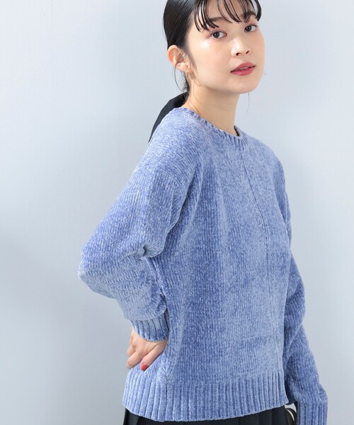 BEAMS HEART（ビームスハート）の「リンキングモール プルオーバーニット（ニット/セーター・レディース・ホワイト系その他5/イエロー系その他2/レッド系その他2/ブルー・FREE）」の9枚目の写真