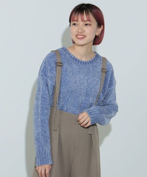 BEAMS HEART（ビームスハート）の「リンキングモール プルオーバーニット（ニット/セーター・レディース・ホワイト系その他5/イエロー系その他2/レッド系その他2/ブルー・FREE）」の14枚目の写真