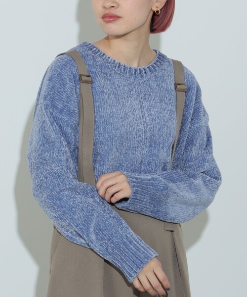 BEAMS HEART（ビームスハート）の「リンキングモール プルオーバーニット（ニット/セーター・レディース・ホワイト系その他5/イエロー系その他2/レッド系その他2/ブルー・FREE）」の15枚目の写真