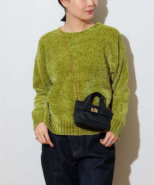 BEAMS HEART（ビームスハート）の「リンキングモール プルオーバーニット（ニット/セーター・レディース・ホワイト系その他5/イエロー系その他2/レッド系その他2/ブルー・FREE）」の16枚目の写真