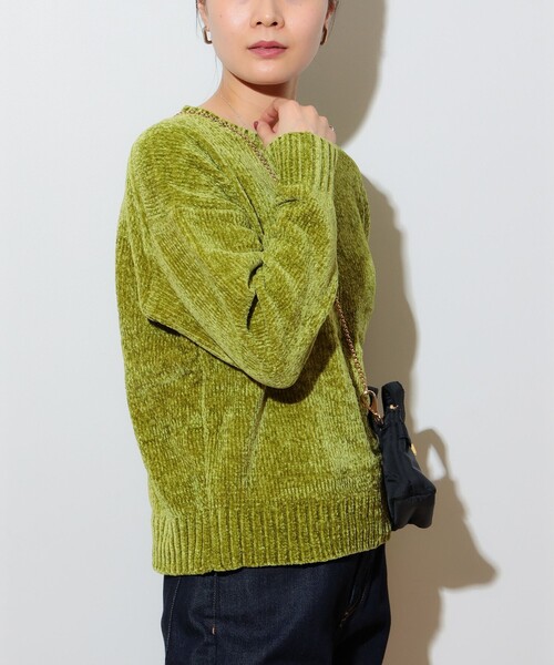 BEAMS HEART（ビームスハート）の「リンキングモール プルオーバーニット（ニット/セーター・レディース・ホワイト系その他5/イエロー系その他2/レッド系その他2/ブルー・FREE）」の17枚目の写真