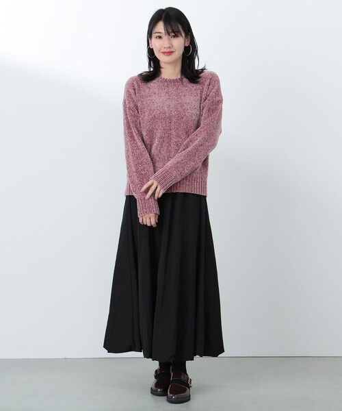 BEAMS HEART（ビームスハート）の「リンキングモール プルオーバーニット（ニット/セーター・レディース・ホワイト系その他5/イエロー系その他2/レッド系その他2/ブルー・FREE）」の18枚目の写真