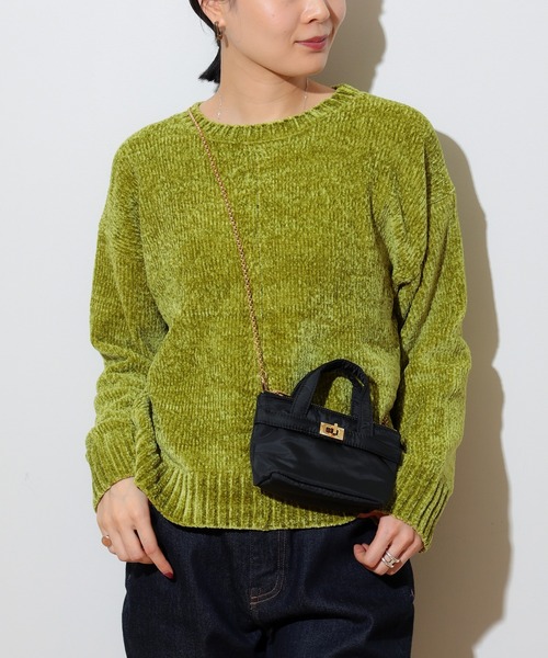 BEAMS HEART（ビームスハート）の「リンキングモール プルオーバーニット（ニット/セーター・レディース・ホワイト系その他5/イエロー系その他2/レッド系その他2/ブルー・FREE）」の3枚目の写真