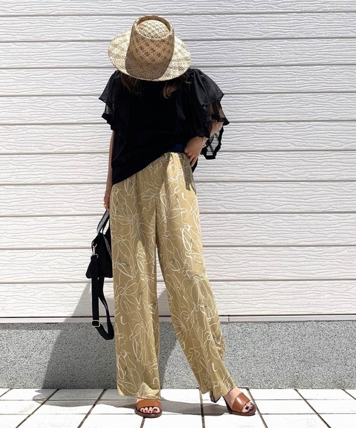 Q（キュー）の「ウィングスリーブT（Tシャツ/カットソー・レディース・ホワイト/ブラック・MEDIUM）」の8枚目の写真