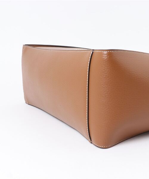 STELLA McCARTNEY（ステラマッカートニー）の「Stella Logo Grainy Studded Tote Bag / ステラロゴ グレイン スタッズ トートバッグ（トートバッグ・レディース・ブラウン系その他・ONE SIZE）」の6枚目の写真