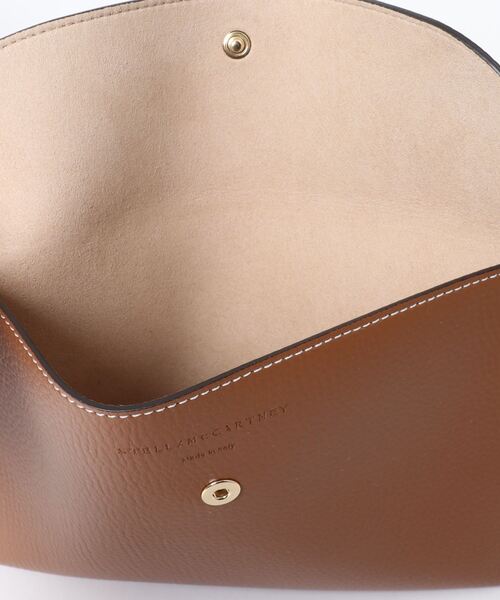 STELLA McCARTNEY（ステラマッカートニー）の「Stella Logo Grainy Studded Tote Bag / ステラロゴ グレイン スタッズ トートバッグ（トートバッグ・レディース・ブラウン系その他・ONE SIZE）」の8枚目の写真