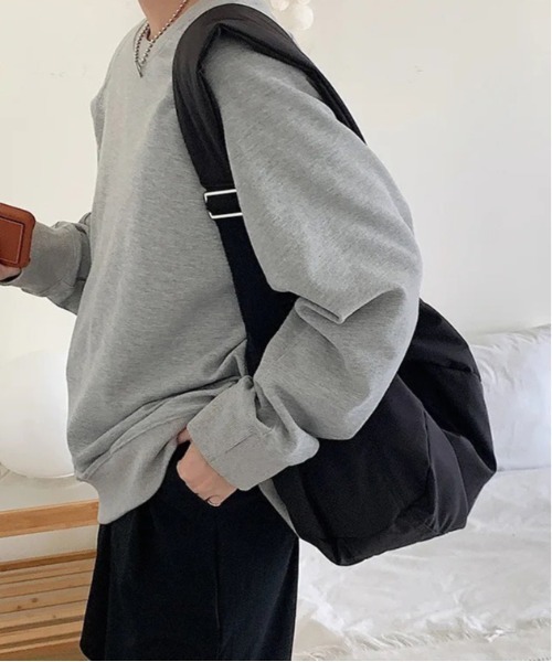 BARELY BLUE(ベアリーブルー)の「【 BARELY BLUE / ベアリーブルー 】 ライト ワンショルダーバッグ(ショルダーバッグ・レディース・ブラック/アイボリー・FREE)」の11枚目の写真